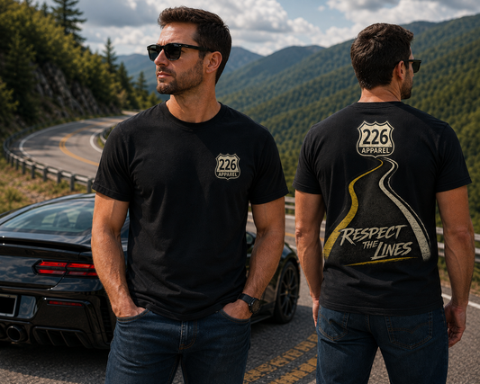 226 Apparel Respect the Lines tee