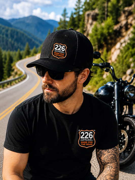 226 Apparel Trucker Hat Blackout Edition